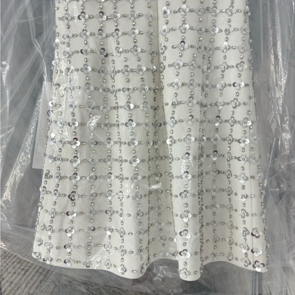 ✨ Simkhai Ziva Embellished Mini Dress – White Multi ✨ - Picture 10 of 11
